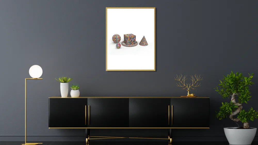 I — dynamic NFT conceptual artwork by Fabin Rasheed (2021). An ever-changing digital piece challenging NFT ownership and blockchain immutability.